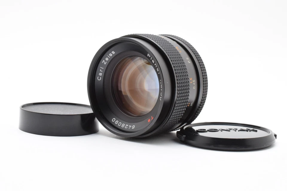 [Presque comme neuf] Contax Carl Zeiss Planar T* 50 mm f/1,4 AEJ C/Y Mount Fr... - Photo 2/4