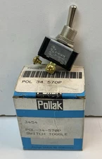 NEW! Pollak Toggle Switch P/N: POL-34-570P