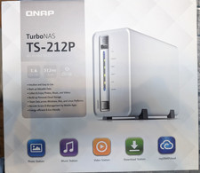 TS-212P 2-bay home & SOHO NAS with 2 2TB hard drives installed