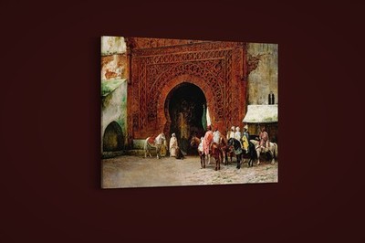 Edwin Lord Weeks - Rabat the Red Gate - Art Print on Paper or Canvas
