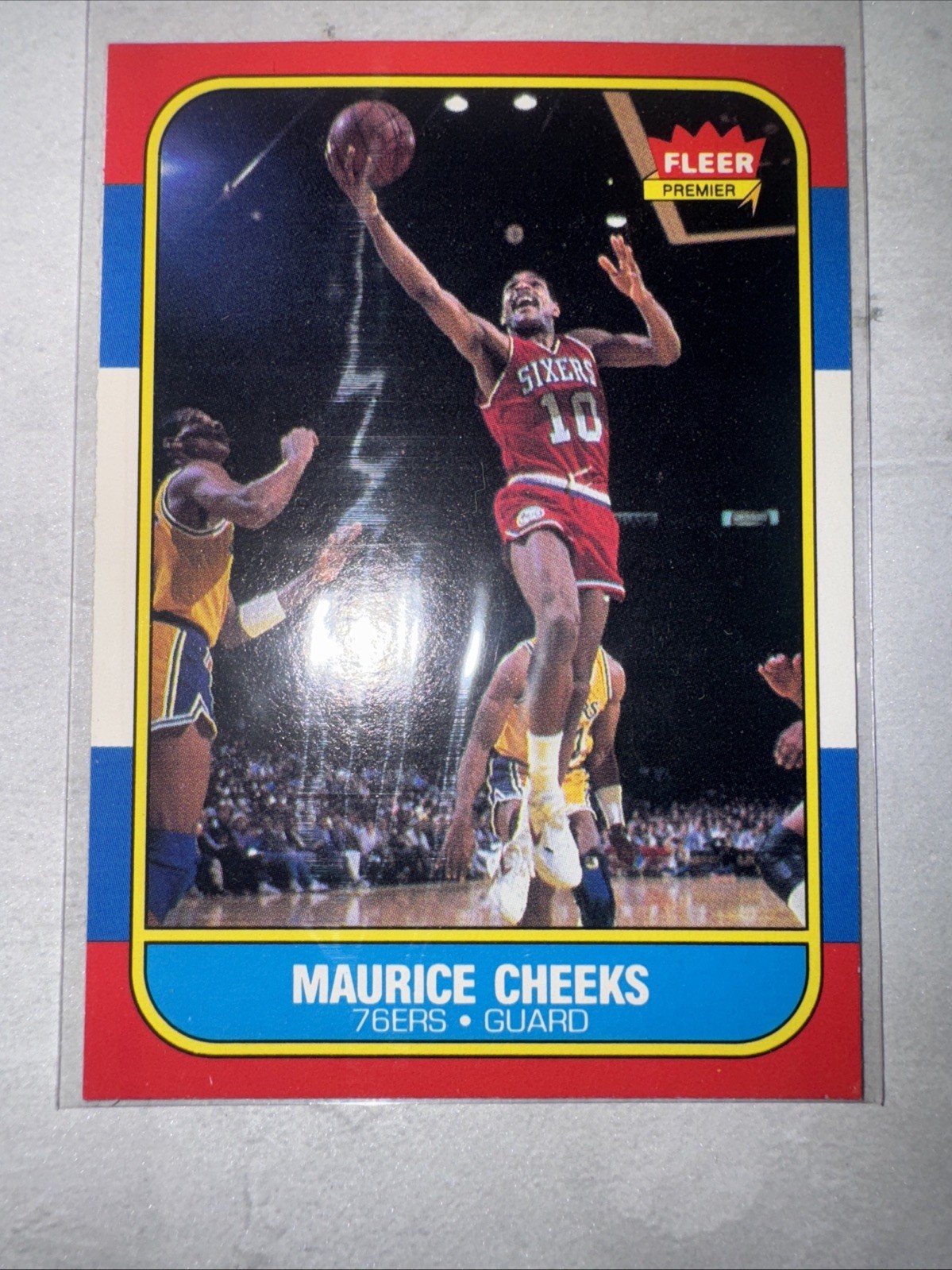 1986-87 Fleer Maurice Cheeks #16