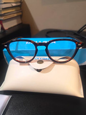 Dollger Blue Light Blocking Glasses Round Tortoiseshell Brown Frame Clear Lens