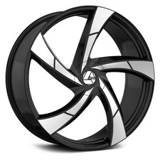 Azara Aza-524 Wheel 20x8.5 35 5x108 74.1 Black Single Rim Azara Aza-524 Wheel 20x8.5 35 5x108 74.1 Black Single Rim