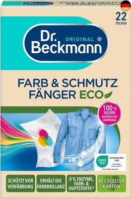Dr. Beckmann Farb & Schmutzfänger Eco | Langanhaltender Farbschutz | 22 