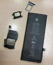 BATTERY + SIM TRAY + ear Speaker + Loud Speaker for iPhone 8    4.7"