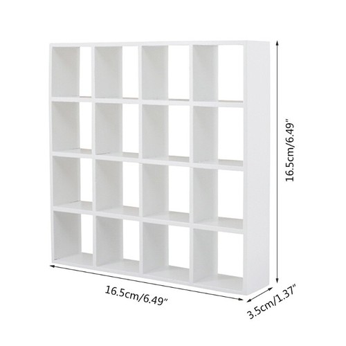 1:12 Wooden Storage Rack Display Shelf Dollhouse Miniatures Furniture Ornament - Bild 5 von 16