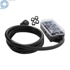 Trailer Cord 8 Ft 7 Way Plug Inline Junction Box Wiring Harness Kit Trailer Cord 8 Ft 7 Way Plug Inline Junction Box Wiring Harness Kit