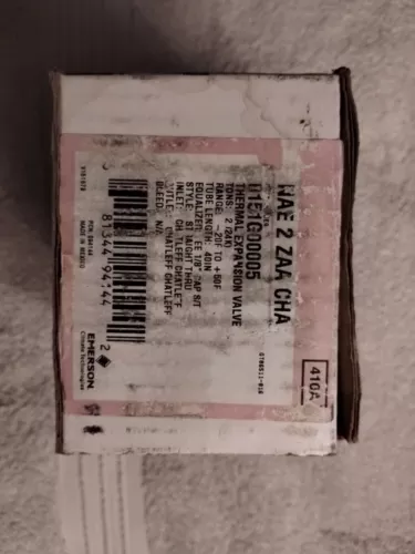 NEW EMERSON THERMAL EXPANSION VALVE KIT, NAE 2 ZAA CHA 0151G00005