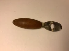 Vintage Citrus Peeler Zester rind Curler, metal cutter with wood handle