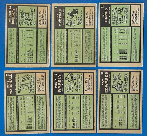 1971-72 OPC 71-72 O PEE CHEE NHL HOCKEY CARD & AUTOGRAPH 1-132 SEE LIST - Picture 83 of 381