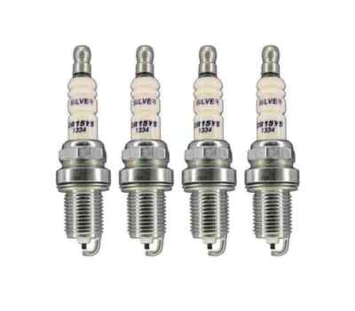 Spark Plugs Brisk DR15YS Vehicles Engine Ignition System Gasoline LPG CNG 4 Unit