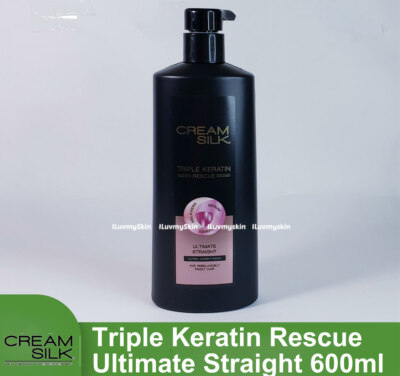 Cream Silk Triple Keratin Rescue Ultimate Straight Ultra