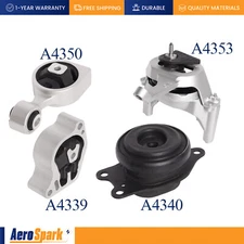 4pcs Engine Motor & Transmission Mount for 2007-2018 Nissan Altima l4 2.5L AUTO