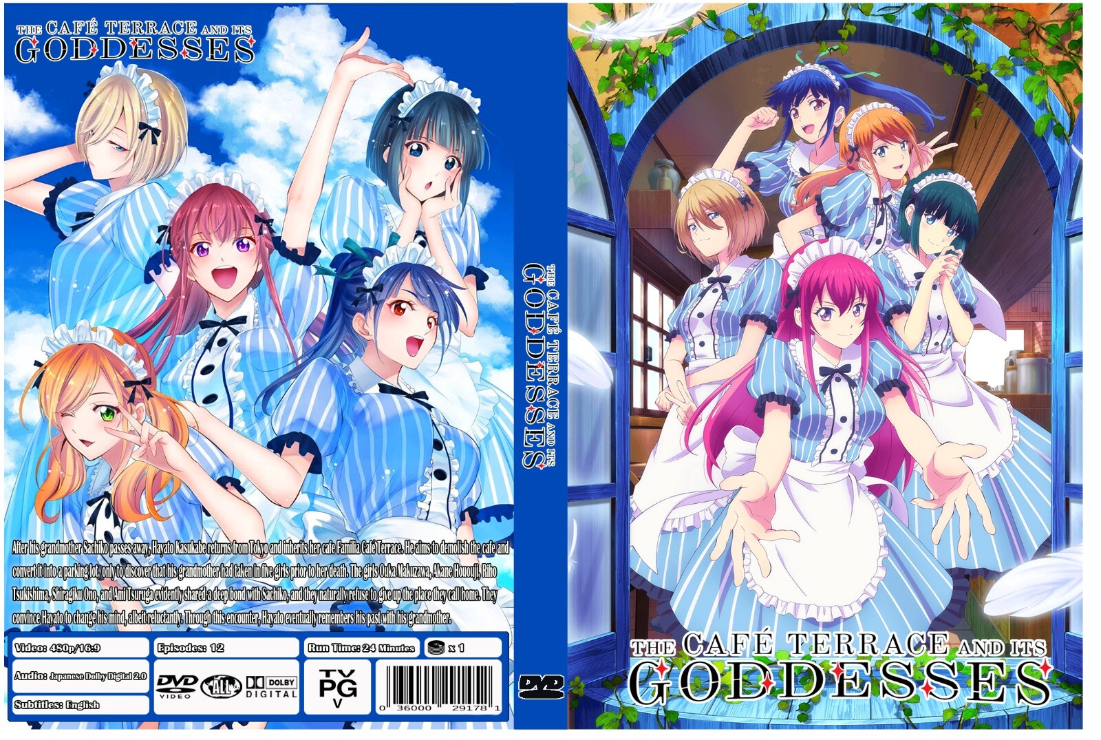 The Café Terrace and Its Goddesses Anime Series Episodios 1-12