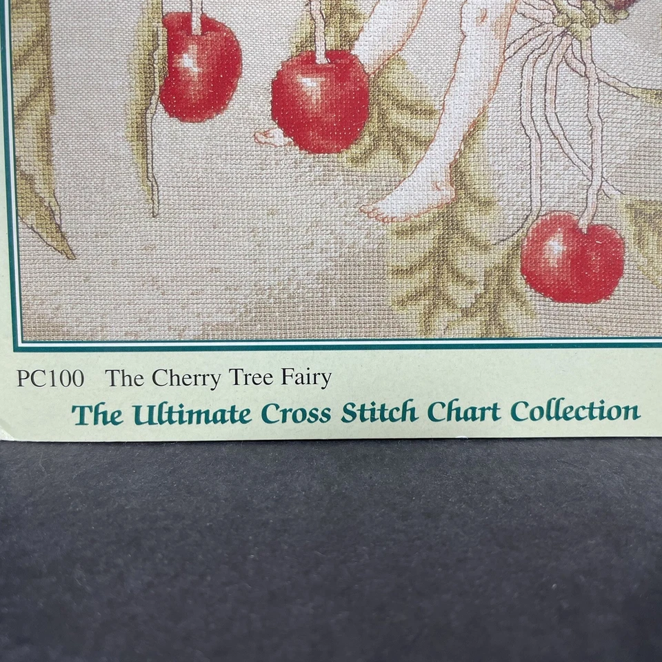 Cherry Tree Fairy Counted Cross Stitch CHART Cicely Mary Barker 1996 PC100 - Image 3 of 4