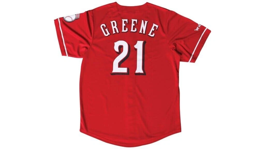 2023 CINCINNATI REDS HUNTER GREENE #21 REPLICA JERSEY GIVEAWAY