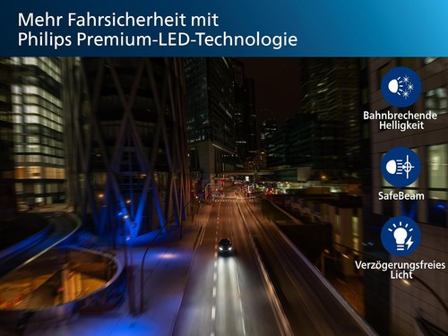 Philips Pro6000 Boost +300% H7 LED Abblendlicht für Smart ForTwo Typ 451 2007-20 - Bild 9 von 11