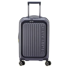 Delsey Paris 22" Front Lid Carry-On Hardside Spinner Luggage, Graphit