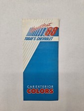 Nos 1988 Chevrolet Camaro Caprice Color Chip Chart Genuine Gm Nos 1988 Chevrolet Camaro Caprice Color Chip Chart Genuine Gm