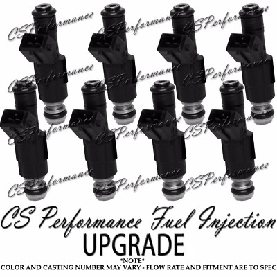 39# 39lb Bosch III Best Upgrade Fuel Injector Set (8) for Mustang