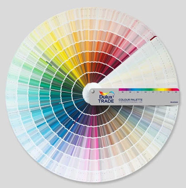 Dulux Trade Colour Palette Swatch Card OFFICIAL