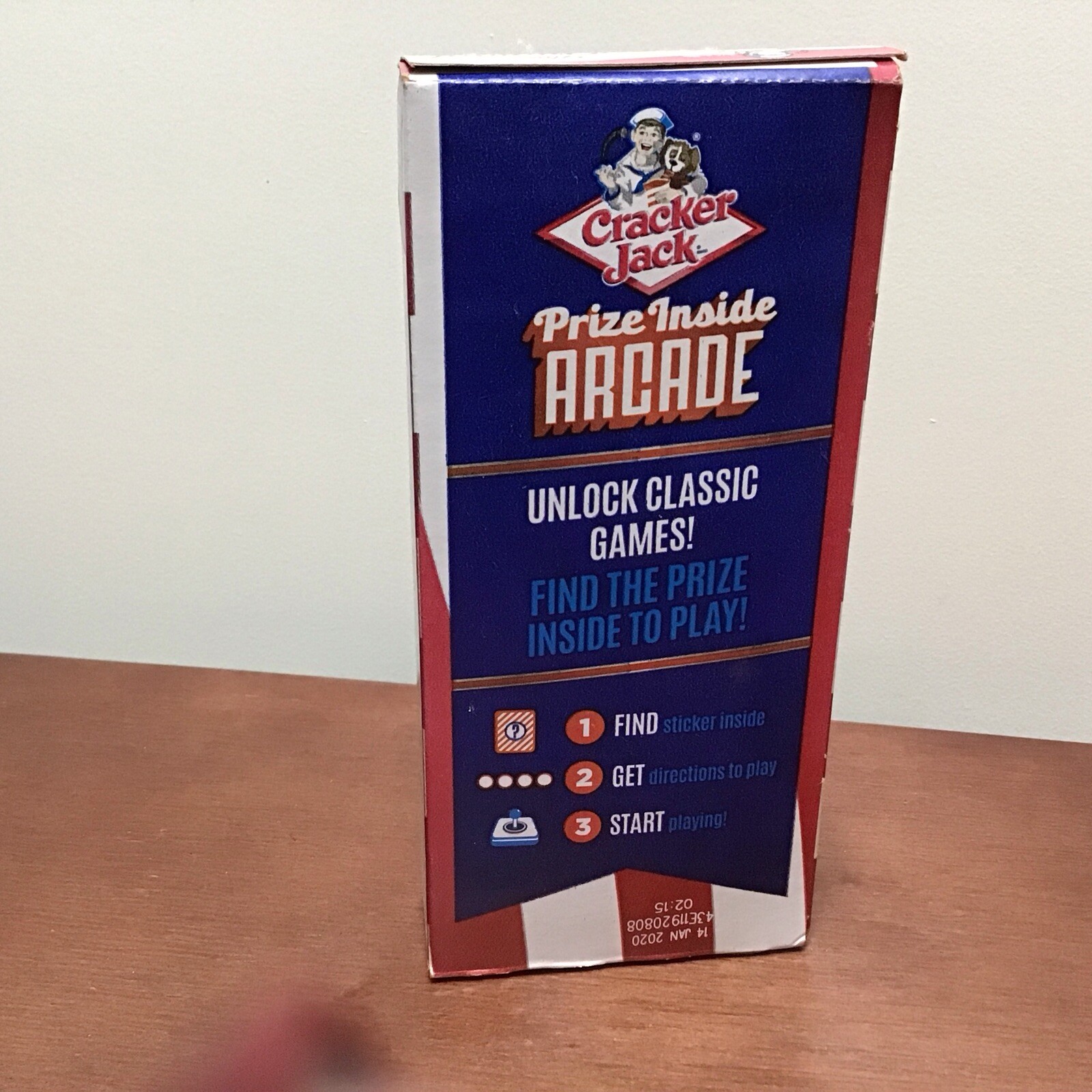 Cracker Jack Original Caramel Coated Popcorn & Peanuts, 1 Ounce Box