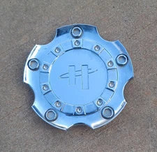 Helo custom wheel center cap, chrome,  part number HE834K98 01