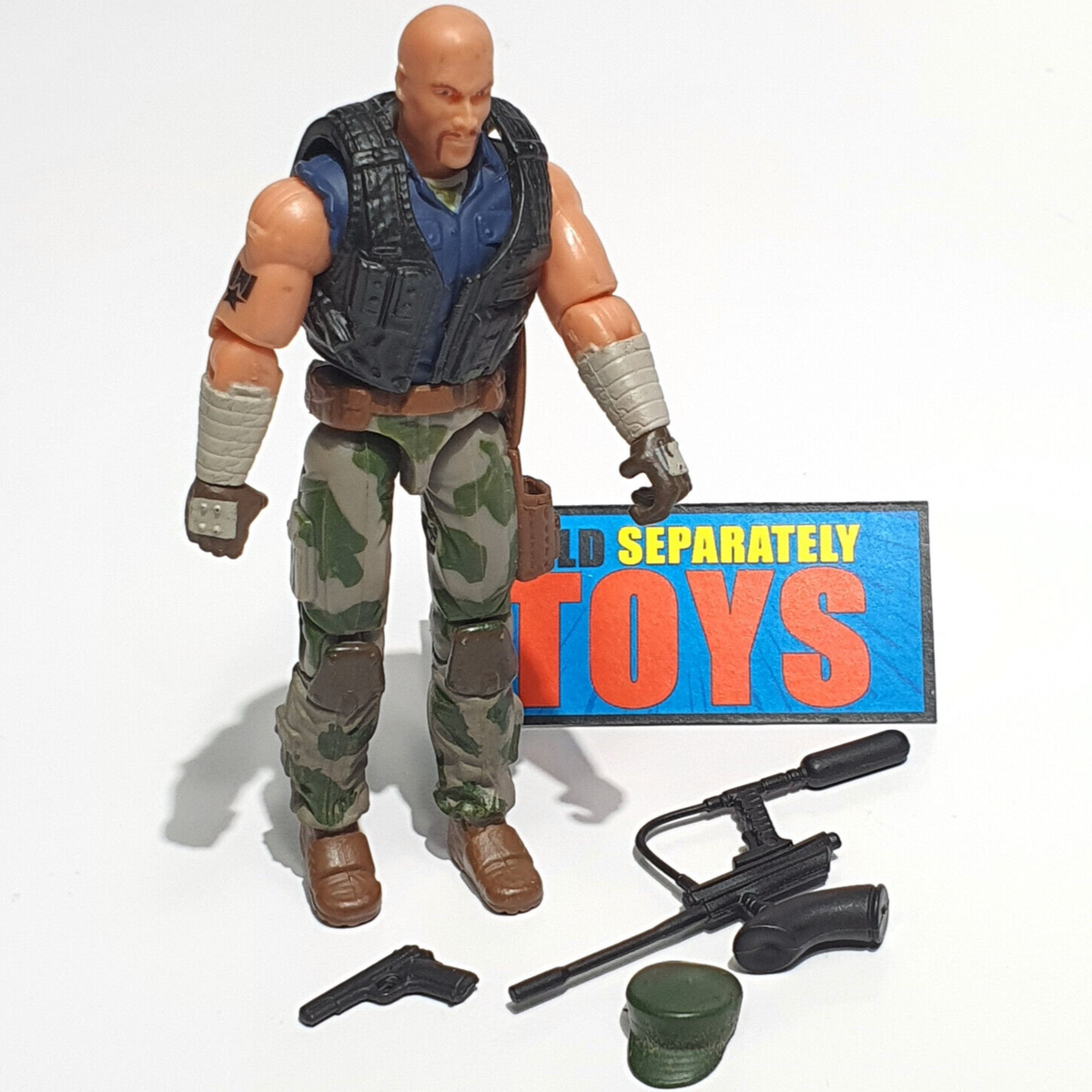 ミリタリー G.I. Joe MOC 1989 Hasbro G.I. Joe ARAH Alley Viper Factory Sealed – The