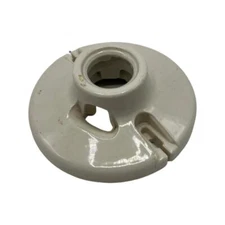 Lot of (4) Leviton Porcelain Keyless Medium Base Lampholder White