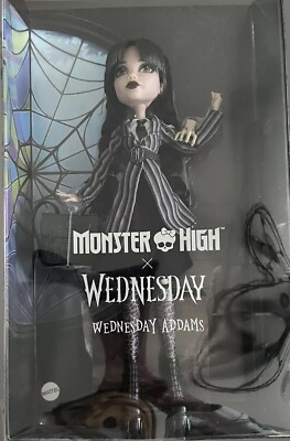 Wednesday Addams & Pet Thing  Monster High Dolls *NEW*
