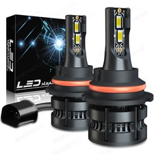 9007 LED Headlight Bulbs Hi/Lo Beam 6000k 2X For 1998-2005 Dodge Ram 1500 Pickup