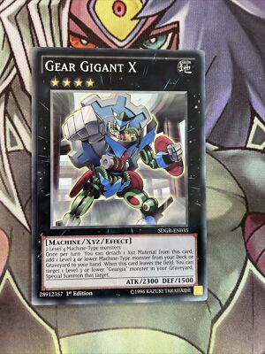 SDGR-DE035 Gear Gigant X Common 1. Auflage Near Mint Yugioh