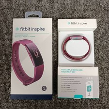 NEW Fitbit Inspire Health  Fitness Tracker- Black/Red US