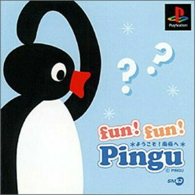 USED PS1 PlayStation1 fun! Fun! Pingu Welcome! to South Pole (Language/Japanese)