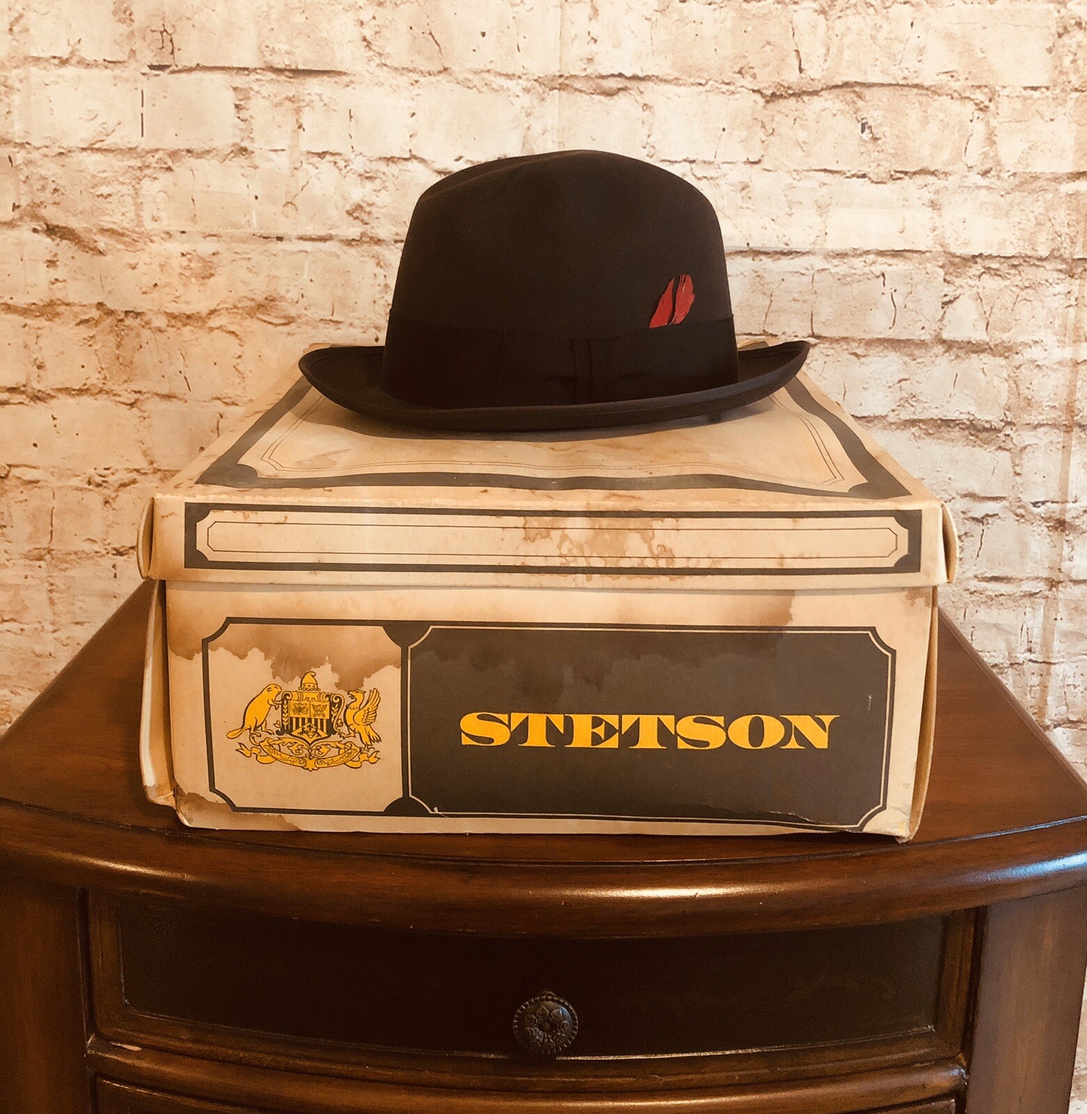 40s VINTAGE STETSON OPEN ROAD 7 1/4 58cm Stetson Hats: Worth It