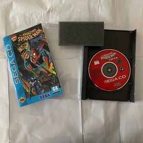 Amazing Spider-Man vs. The Kingpin (Sega CD, 1993) tested. Complete. Clean