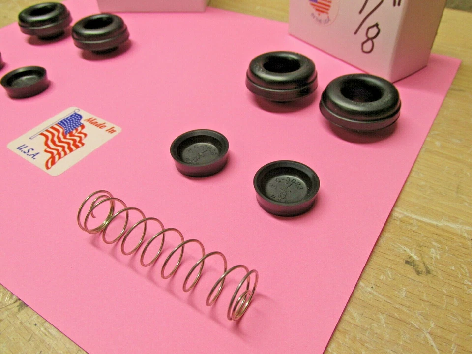 1970 a 1976 AMC Javelin Hornet Gremlin rueda trasera cilindro 2 juegos 7/8" hecho en EE. UU. Foto 3 de 4