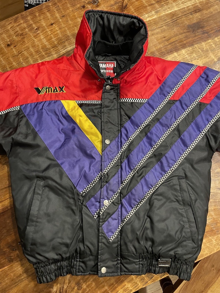 Vintage Yamaha Racing VMax snowmobile jacket size Medium