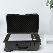 22 Inch Protective Rolling Camera Case Equipment Transport Hard Case Waterproof