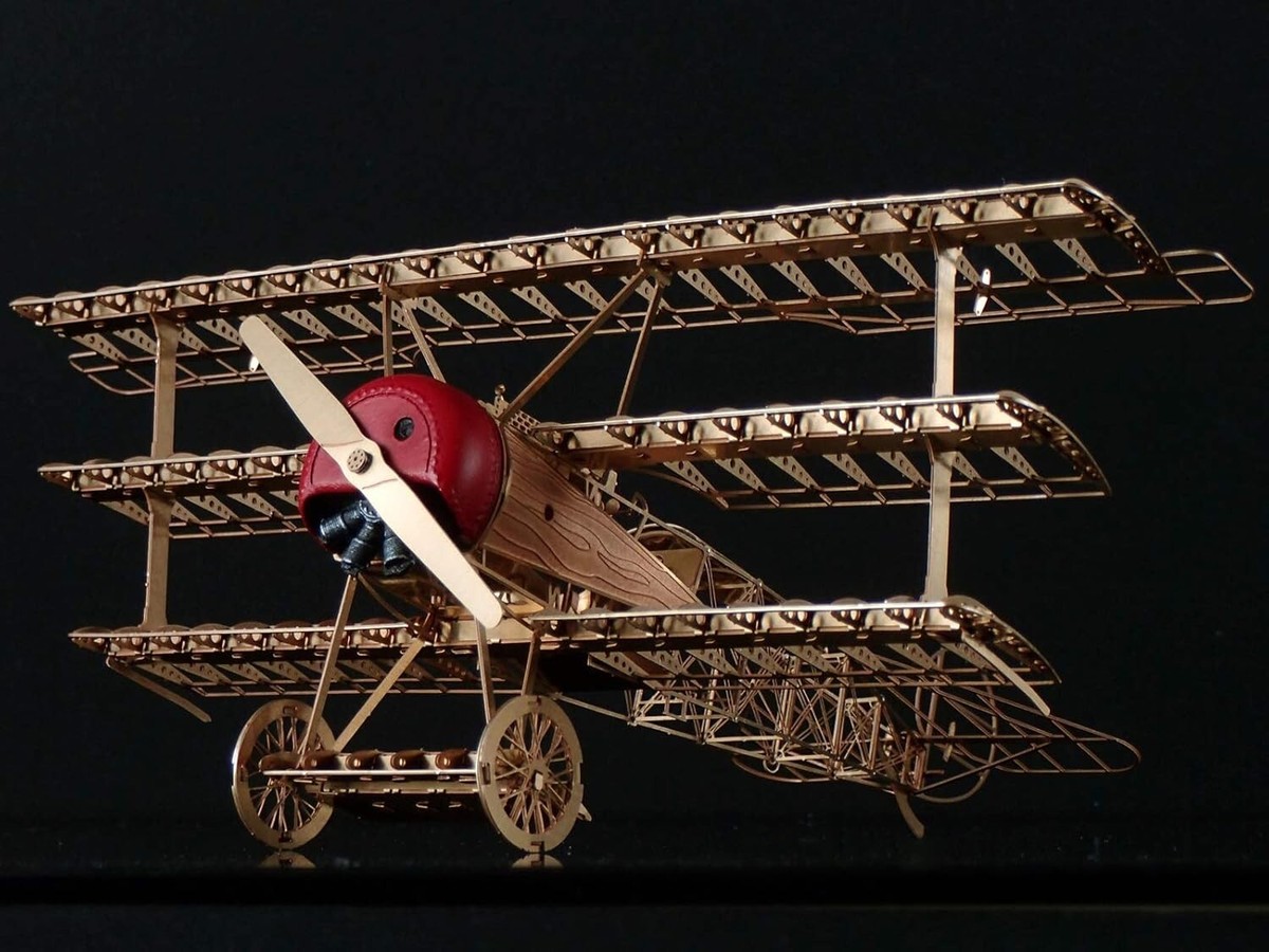 AERO BASE Fokker Dr.１　1/48 Eduard 1/48 Fokker Dr.I, by Tom Cleaver