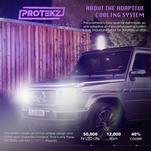 H11 LED Headlight Bulbs Kit H8/H9 CREE Xenon White 6000K Car&Truck Part Gift - Picture 5 of 12