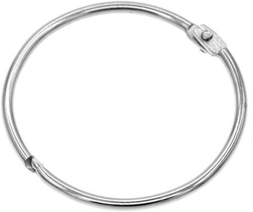 Coideal Large Shower Curtain Rings Open, 20 Pcs Metal Curtain Hooks 50Mm Big Cir - Picture 12 of 12