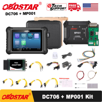 OBDSTAR DC706 EC.U Tool Full Version  Plus MP001 KIT for Car and Motorcycle