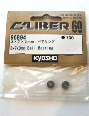 箱 96894 Kyosho RC Caliber 60 Helicopter 3x7x3mm Ball Bearing New In