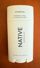Native Deodorant - Natural. Charcoal. 75g cruelty free