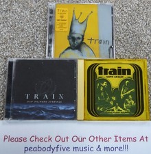 Lot Of 3 TRAIN CDS - Self-Titled, My Private Nation, Alive At Last