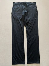 RVCA 34 x 32 Black Daggers Tech Chino Pant Performance Zip Pocket AVYNP00128