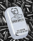 Pit Bullion - Gotti - 100 Gram  - .999 Hand Poured Silver Bar
