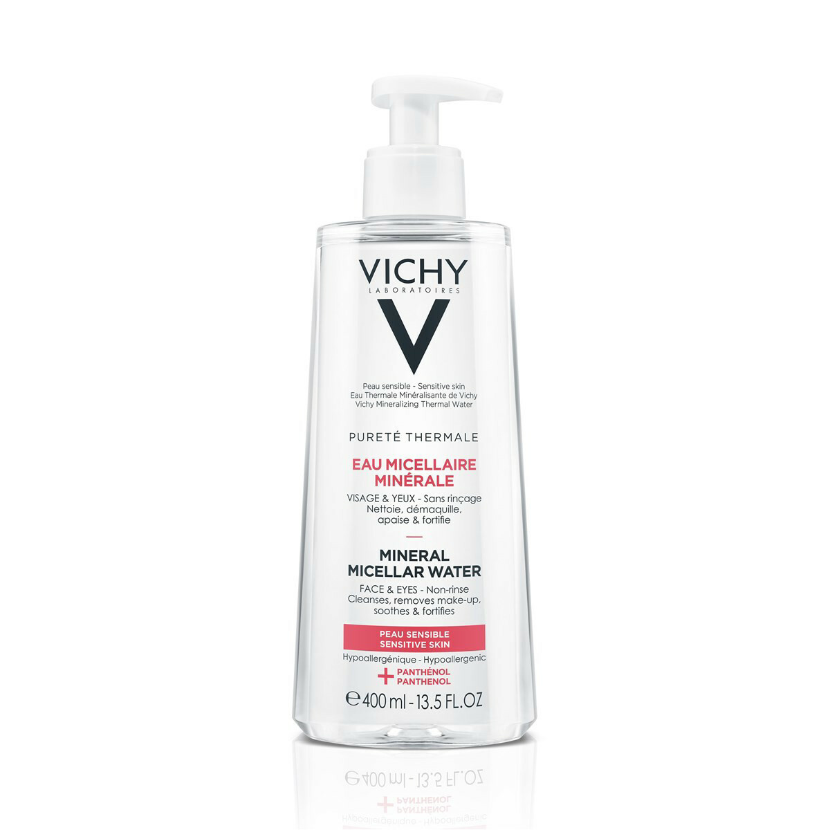 VICHY Purete Thermale Micellar Water For Sensitive Skin 400ml VICHY Purete Thermale Micellar Water For Sensitive Skin 400ml