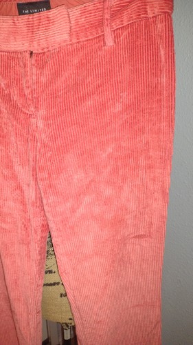 The limited wide leg salmon corduroy Pants - Picture 3 of 5